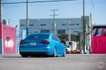 Volkswagen Passat in Blue on Vossen Wheels (LC-109T) 2017 года